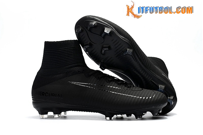 Nike Botas De Fútbol Mercurial Superfly V DF FG Classic Negro