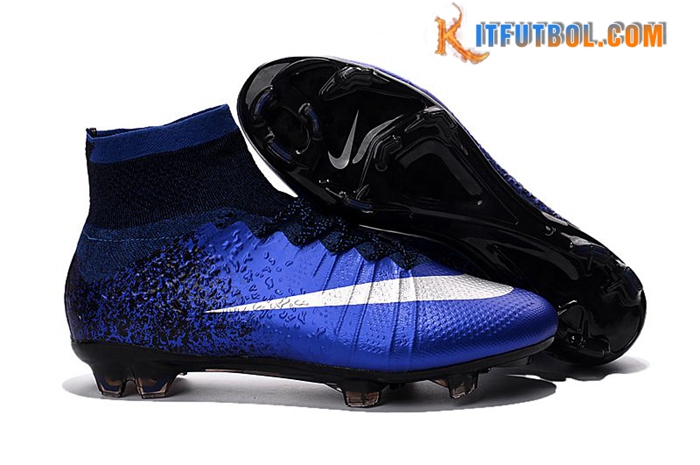 Nike Botas De Fútbol Mercurial Superfly CR7 FG Azul marino