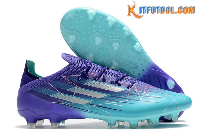 Adidas Botas De Fútbol X Speedflow.1 AG Violeta/Azul