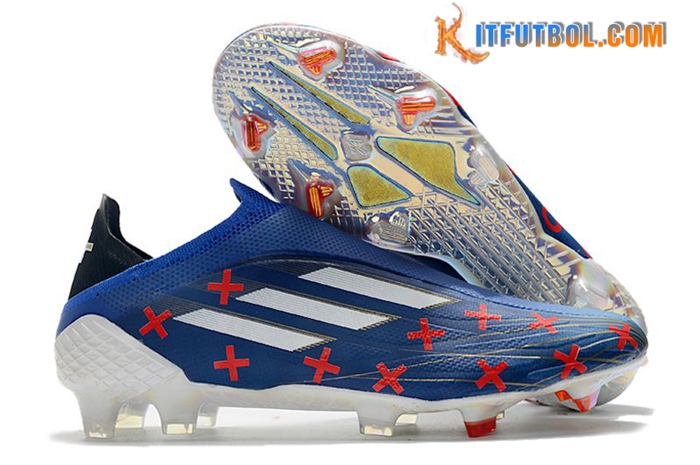 Adidas Botas De Fútbol X Speedflow+ FG Azul marino