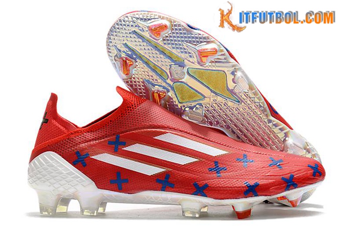 Adidas Botas De Fútbol X Speedflow+ FG Rojo