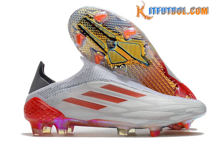 Adidas Botas De Fútbol X Speedflow+ FG Blanco