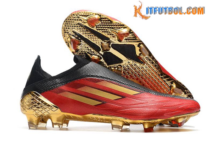 Adidas Botas De Fútbol X Speedflow+ FG Rojo/Negro
