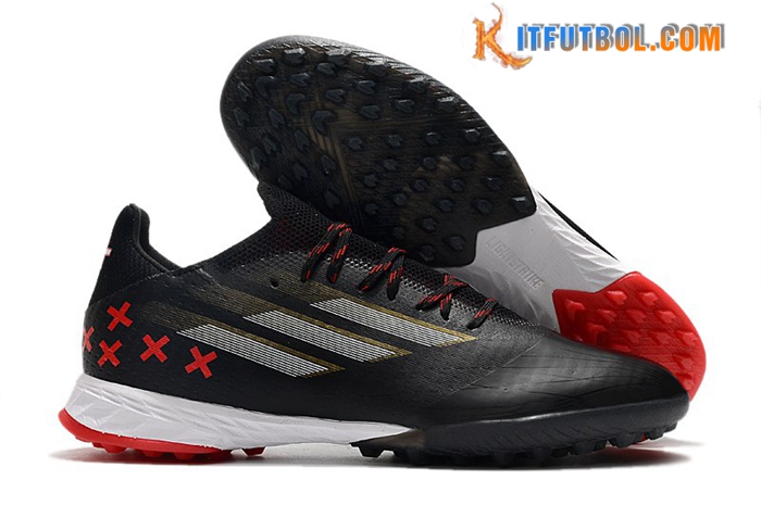 Adidas Botas De Fútbol X Speedflow.1 TF Negro