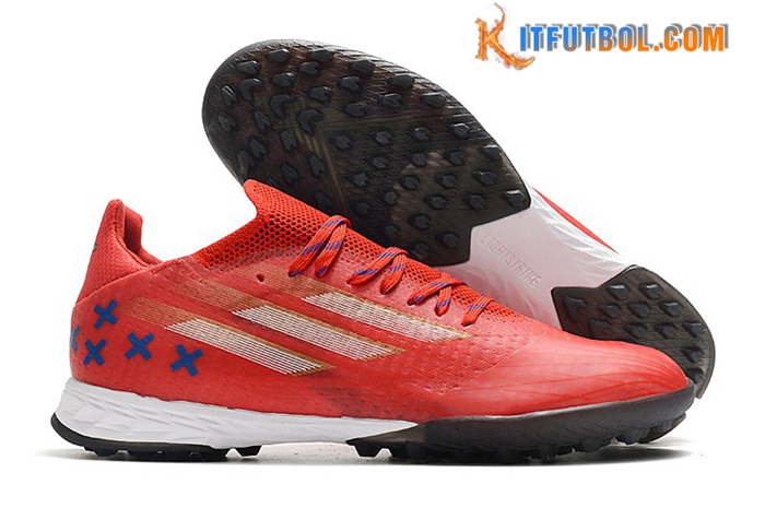 Adidas Botas De Fútbol X Speedflow.1 TF Rojo