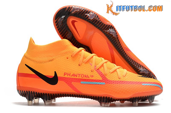 Nike Botas De Fútbol Phantom GT2 Dynamic Fit Elite FG Naranja