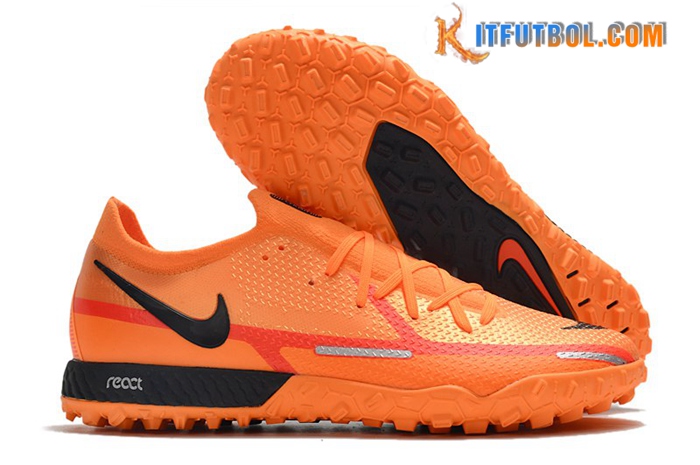 Nike Botas De Fútbol Phantom GT Pro TF Naranja