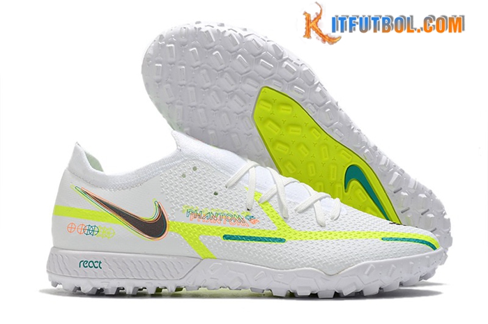 Nike Botas De Fútbol Phantom GT Pro TF Blanco
