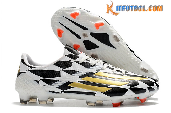 Adidas Botas De Fútbol F50 Ghosted Adizero HT FG Negro/Blanco