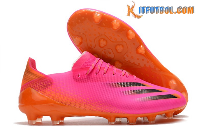 Adidas Botas De Fútbol X Ghosted.1 AG Rosa