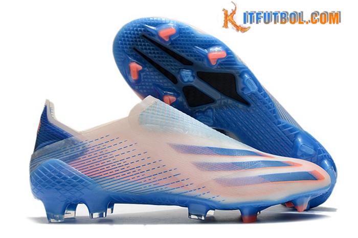 Adidas Botas De Fútbol X Ghosted FG39-45 Azul