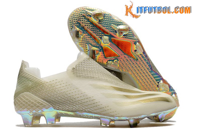 Adidas Botas De Fútbol X Ghosted FG39-45 Dorado