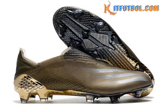 Adidas Botas De Fútbol X Ghosted FG39-45 Marrón