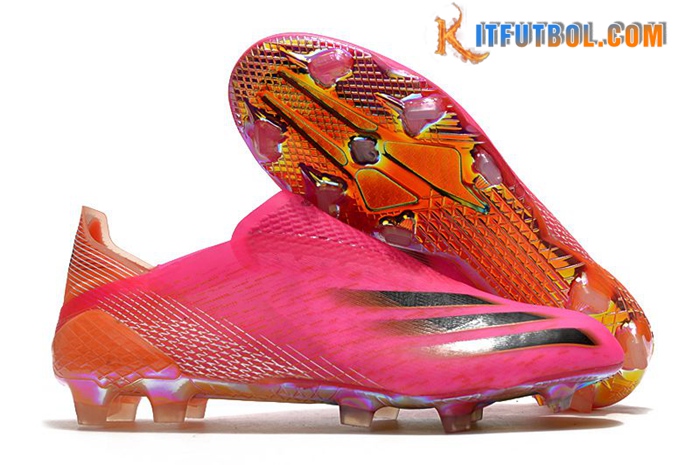 Adidas Botas De Fútbol X Ghosted FG39-45 Rosa