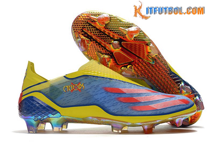 Adidas Botas De Fútbol X Ghosted FG39-45 Amarillo