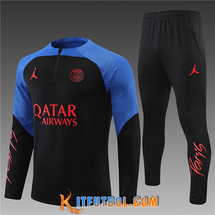 Chandal Equipos De Futbol Jordan PSG Ninos Negro 2022/2023