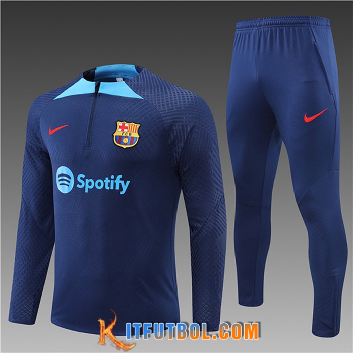 Chandal Equipos De Futbol FC Barcelona Ninos Azul 2022/2023