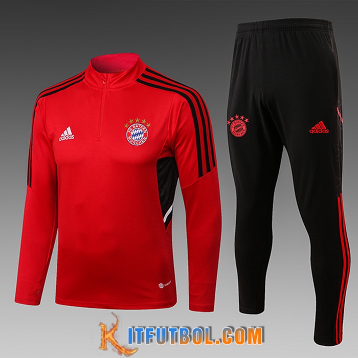 Chandal Equipos De Futbol Bayern Munich Ninos Rojo 2022/2023