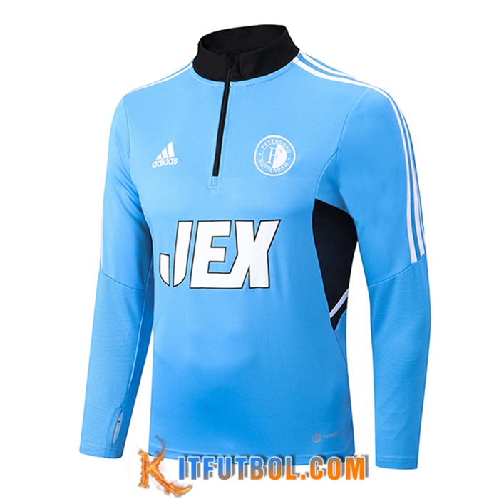 Sudadera De Entrenamiento Feyenoord Azul 2022/2023