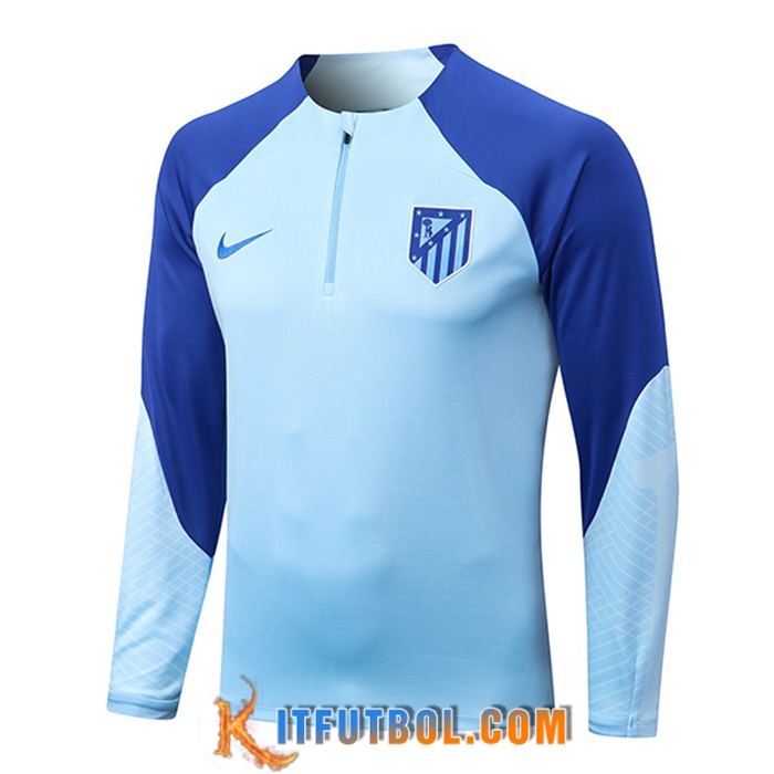 Sudadera De Entrenamiento Atletico Madrid Azul 2022/2023