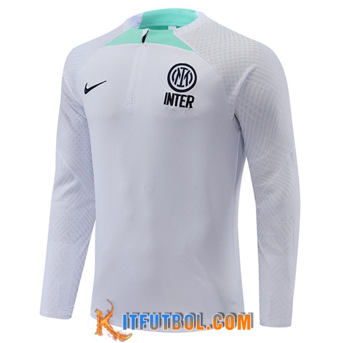 Sudadera De Entrenamiento Inter Milan Gris 2022/2023