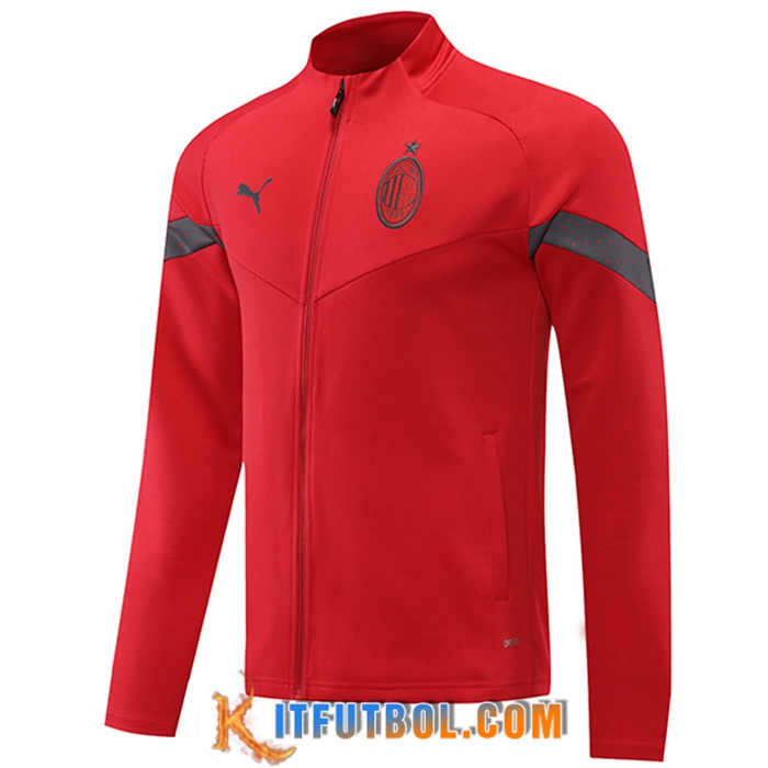 Chaquetas Futbol AC Milan Rojo 2022/2023