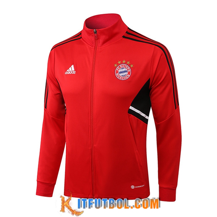 Chaquetas Futbol Bayern Munich Rojo 2022/2023