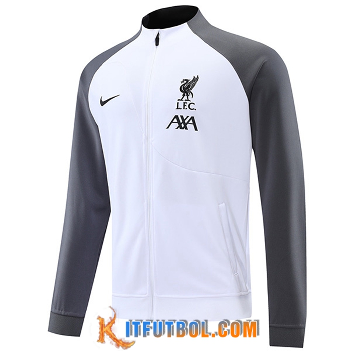 Chaquetas Futbol FC Liverpool Blanco 2022/2023