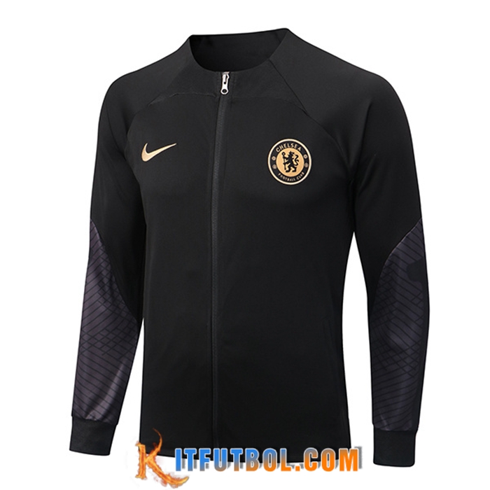 Chaquetas Futbol FC Chelsea Negro 2022/2023