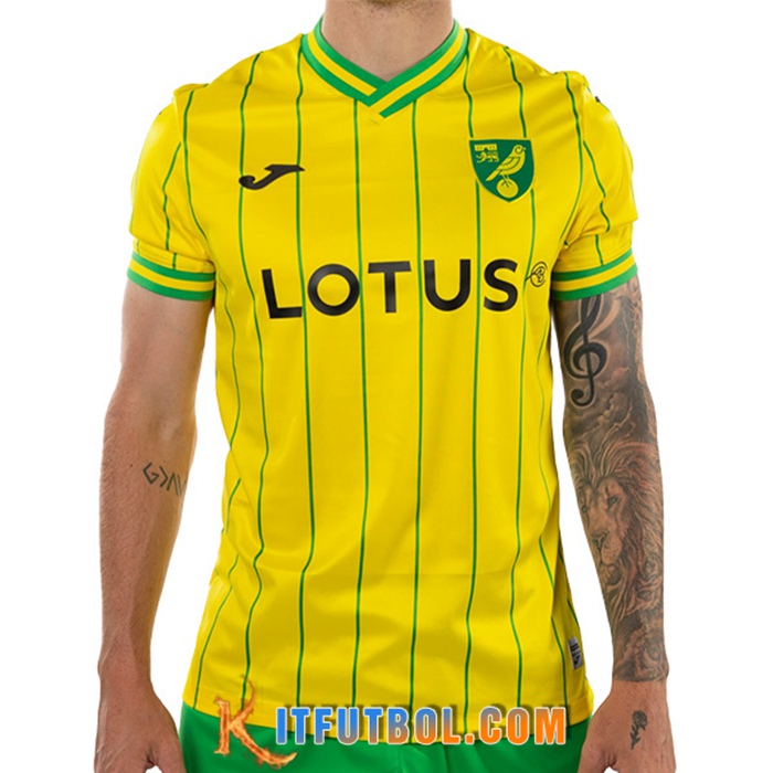 Nueva Camisetas De Futbol Norwich City Primera 2022/2023