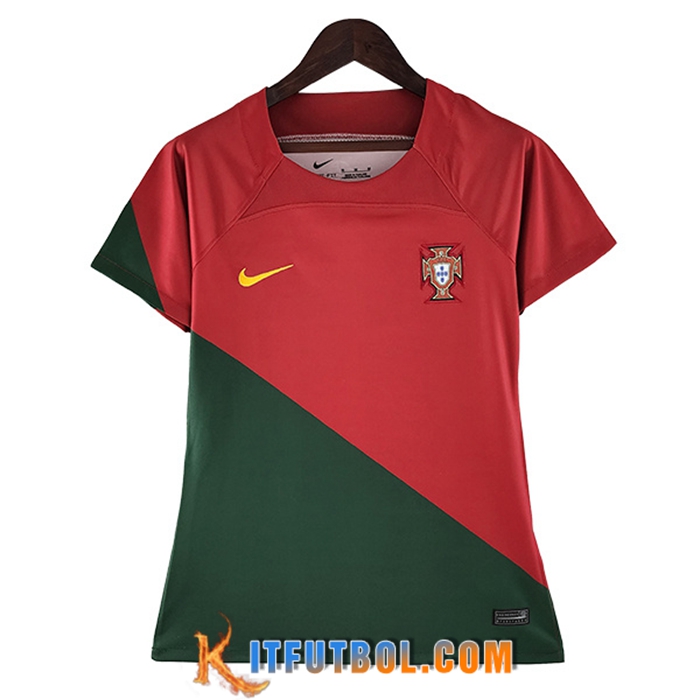 Camisetas De Futbol Portugal Mujer Primera 2022/2023