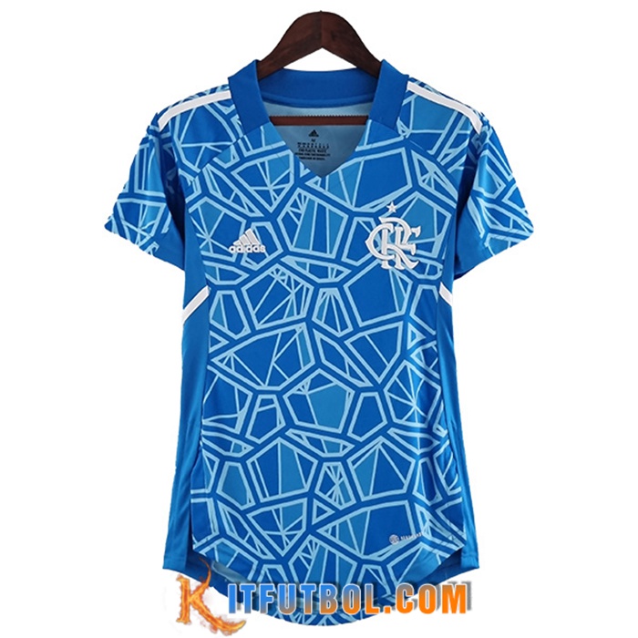 Camisetas De Futbol Flamengo Mujer Azul 2022/2023