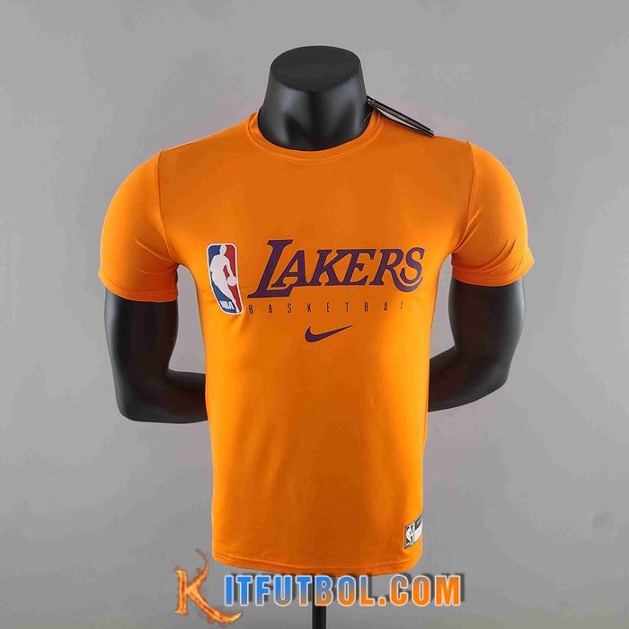 NBA Los Angeles Lakers T-Shirt Naranja #K000220