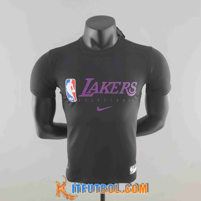 NBA Los Angeles Lakers T-Shirt Negro #K000222