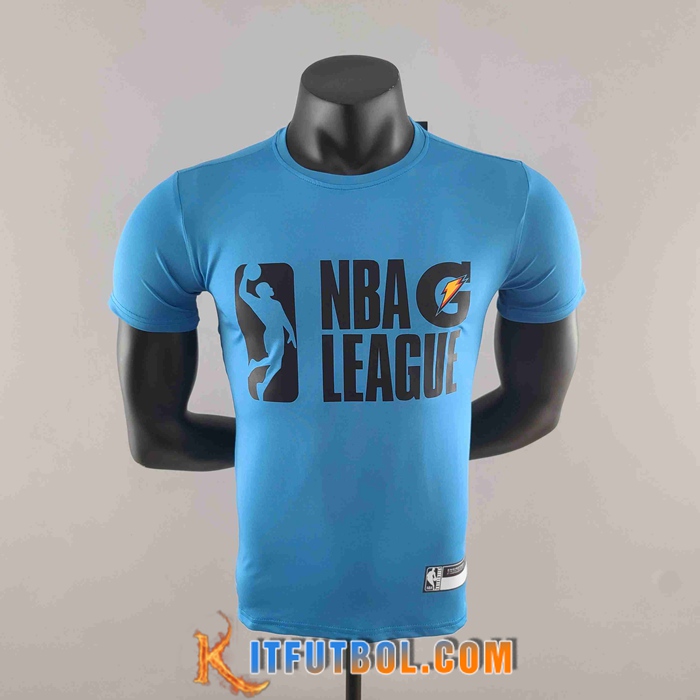 NBA T-Shirt Negro Azul #K000226