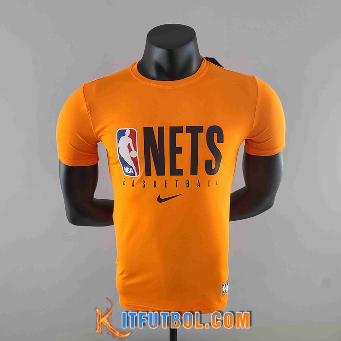 NBA T-Shirt Negro Naranja #K000229
