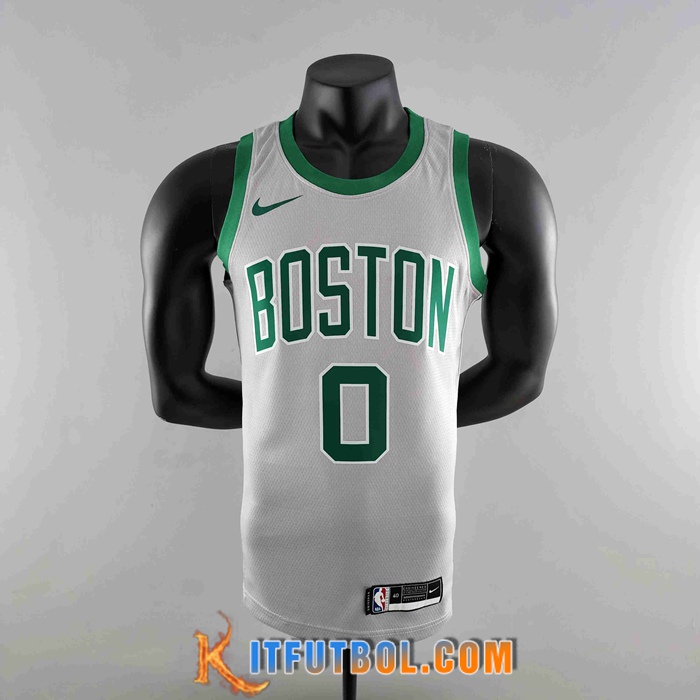 Camisetas Boston Celtics (TATUM #0) Gris