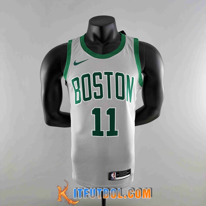 Camisetas Boston Celtics (IRVING #11) Gris