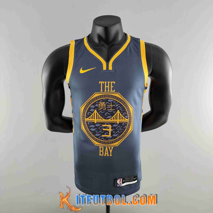 Camisetas Golden State Warriors (POOLE #3) 2018 Gris
