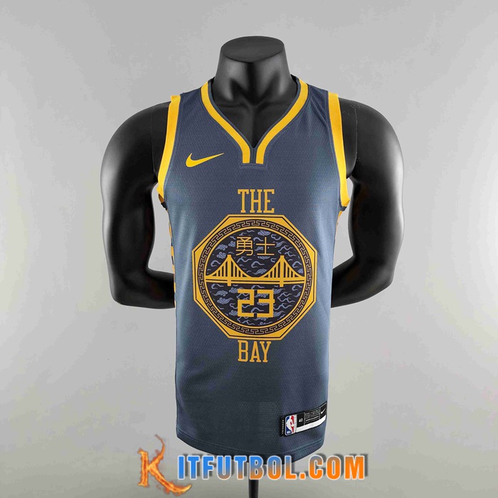 Camisetas Golden State Warriors (GREEN #23) 2018 Gris