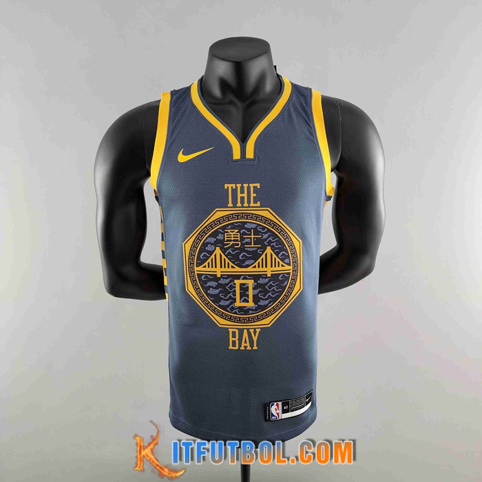 Camisetas Golden State Warriors (PAYTON II #0) 2018 Gris