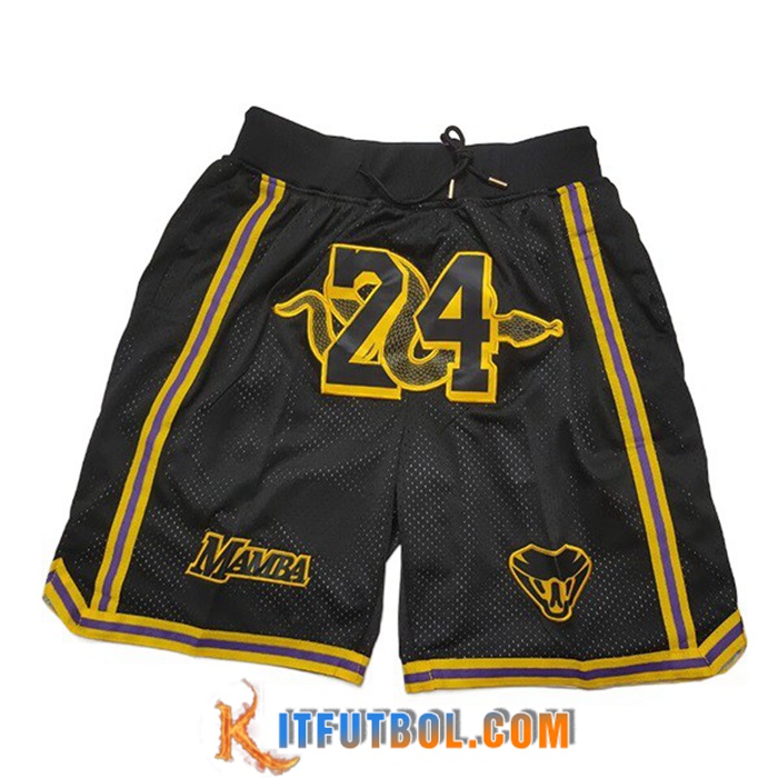 Cortos NBA Los Angeles Lakers Negro