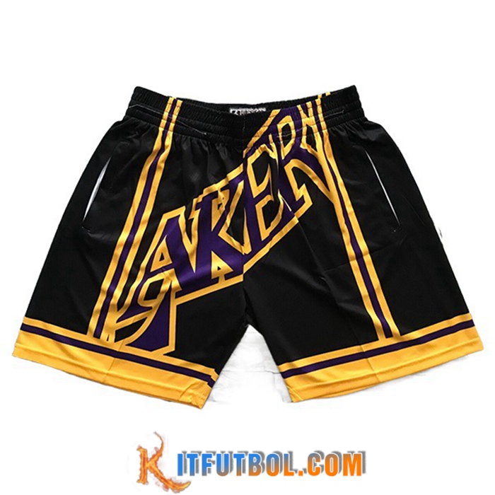 Cortos NBA Los Angeles Lakers Negro