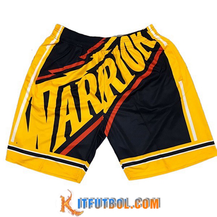 Cortos NBA Los Angeles Lakers Amarillo/Negro