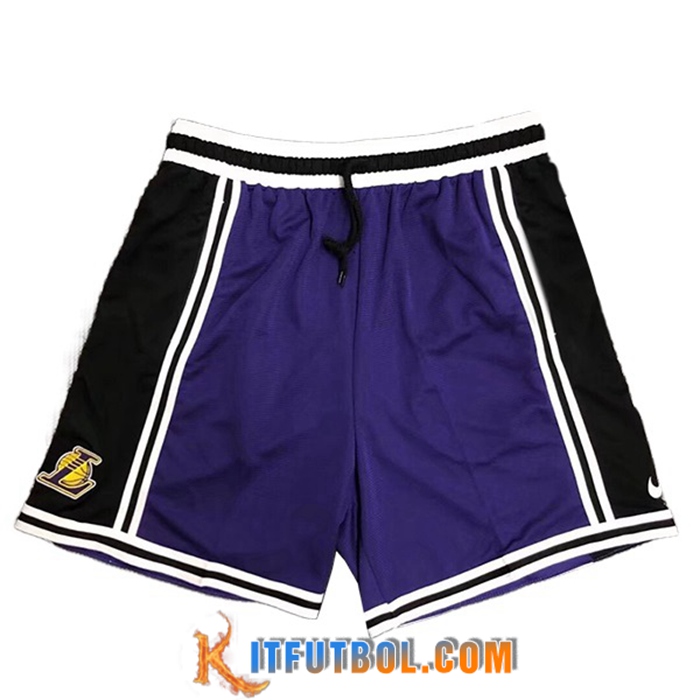 Cortos NBA Los Angeles Lakers Violeta