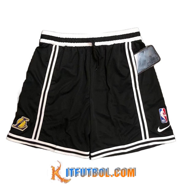 Cortos NBA Los Angeles Lakers Negro