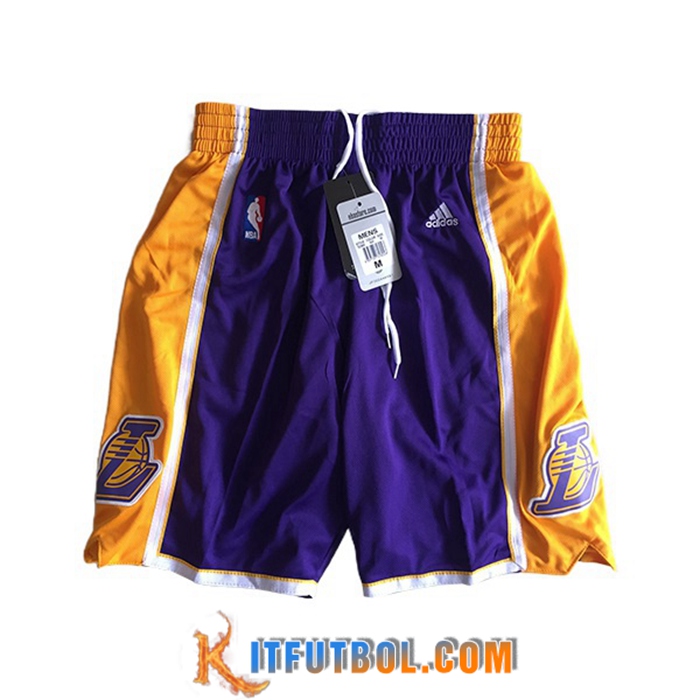 Cortos NBA Los Angeles Lakers Violeta