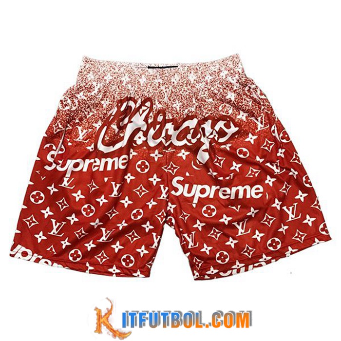 Cortos NBA Chicago Bulls Rojo