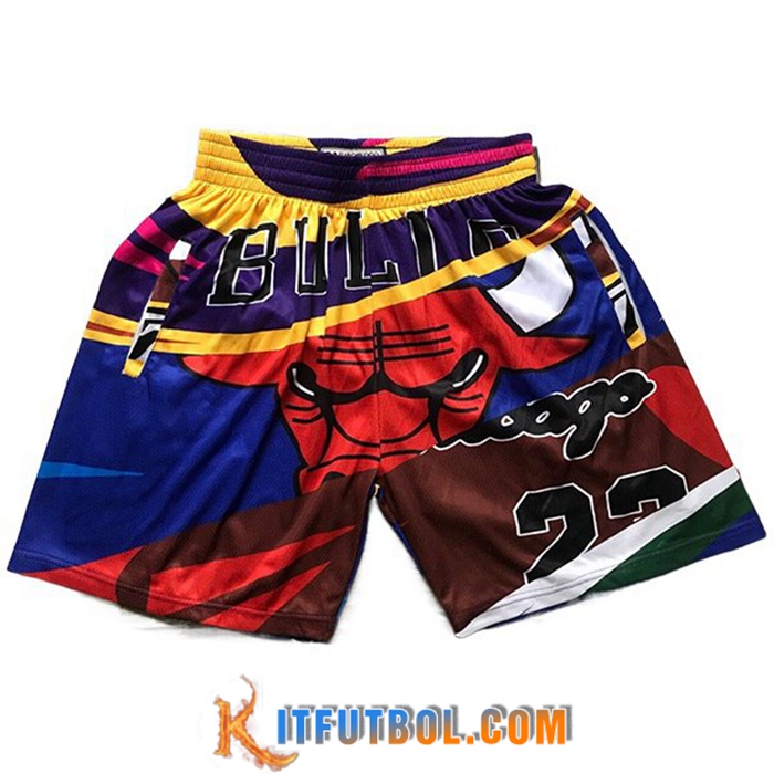 Cortos NBA Chicago Bulls Azul/Violeta