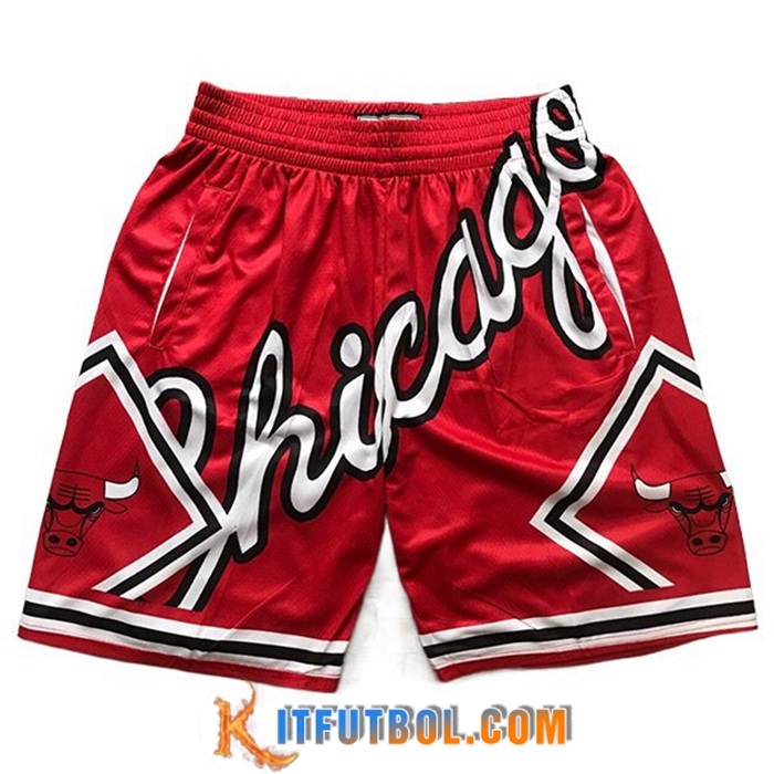 Cortos NBA Chicago Bulls Rojo